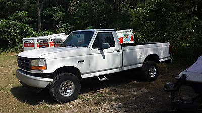 Ford : F-150 XL Standard Cab Pickup 2-Door Ford F150 4X4 1996