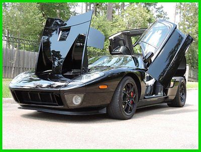 Ford : Ford GT CLEAN TITLE/AUTO CHECK!! Prior accident HENNESEY 1000 TWIN TURBO/SC,VERTICAL DOORS,BLACK BBS WHEELS!