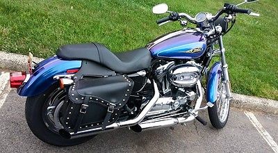 Harley-Davidson : Sportster Black ice/blue ice, perfect condition