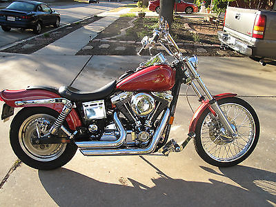 Harley-Davidson : Dyna 1996 dyna wide glide custom exellent runing condiyion low millage 16 500 mil