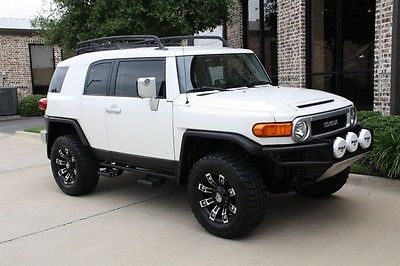 Toyota : FJ Cruiser 4WD Iceberg 4WD Off-Road Package Roof Rack Backup Camera LEDs Lots of Extras 1 Owner
