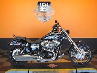 Harley-Davidson : Dyna 2013 used midnight pearl harley davidson dyna wide glide fxdwg low miles