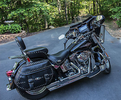 Harley-Davidson : Softail Heritage Softail classic -black, fairing