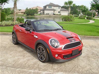 Mini : Roadster S FREE SHIPPING LOADED 1 OWNER 8K CLEAN CARFAX HIGHLY OPTIONED FREE SHIPPING