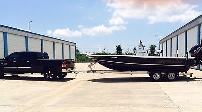 2014 EPIC 22SC w/ 225 Suzuki 4 stroke and tandem aluminum trailer