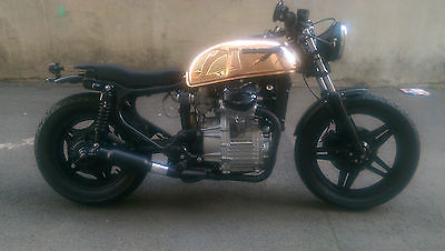 Honda : Other CX500 Cafe Racer With Copper Platted Tank, Powdercoating, Fresh Rebuild