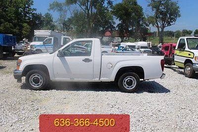 Chevrolet : Colorado Work Truck 2008 work truck used 2.9 l i 4 automatic 1 owner pickup s 10 white inspected mpg