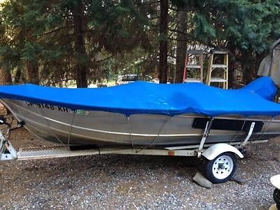 Westcoaster aluminum fishing boat 13' 8'' 25hp Yamaha 2 stroke