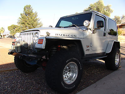 Jeep : Wrangler Rubicon trail rated and custom trimmed  Jeep : Wrangler Rubicon Sport Utility 2-Door