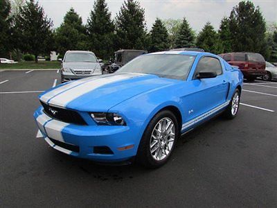 Ford : Mustang 2dr Coupe V6 Premium 2 dr coupe v 6 premium low miles manual gasoline 4.0 l v 6 cyl blue