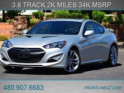 Hyundai : Other 3.8 Track 3.8 track 6 speed 2 300 miles leather navi moon loaded 34 k msrp full warranty