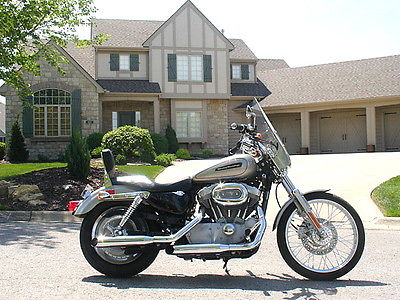 Harley-Davidson : Sportster All factory original with $1K in accessories. Loaded with chrome & so much more!