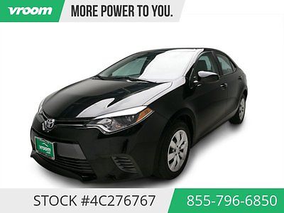 Toyota : Corolla LE Certified 2015 14K MILES 1 OWNER 2015 toyota corolla le 14 k miles rearcam bluetooth 1 owner clean carfax vroom