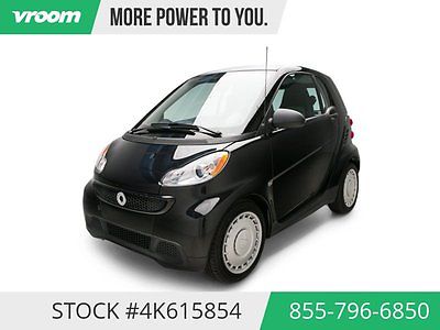 Smart : fortwo pure Certified 2013 10K MILES 1 OWNER 2013 smart fortwo pure 10 k miles heated seats aux 1 owner clean carfax vroom