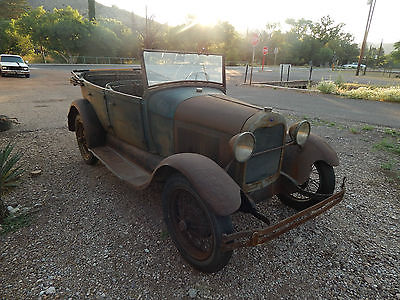 Ford : Model A 4 door 1929 model a 4 dr convertible phaeton henry ford steel body barn find hotrod
