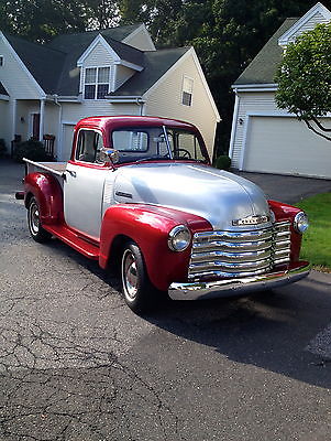 Chevrolet : Other Pickups 3100 series short bed pick up truck 1952 chevy five window pickup truck 3100 series short bed frame off restored