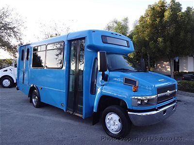 Chevrolet : Other 2007 chevrolet c 4500 wheelchair shuttle bus 6.5 duramax diesel 12 passenger fl