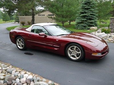 Chevrolet : Corvette 50th Anniversary Edition Convertible 2-Door 2003 chevrolet corvette 50 th anniversary edition convertible only 6 339 miles