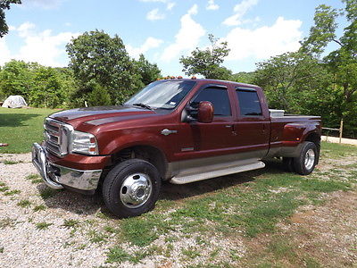 Ford : F-350 Dually 2005 ford f 350 super duty king ranch crew cab pickup 4 door 6.0 l