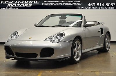 Porsche : 911 Turbo Cabriolet 04 911 turbo museum quality heated leather stainless exhaust 6 spd manual 11 k mi