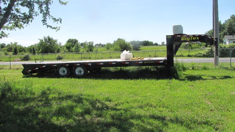 2014 Big TX 14GN Tandem Axle Trailer with Dove Tail
