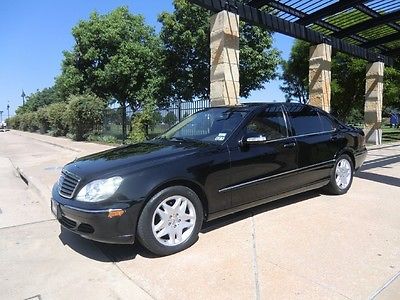 Mercedes-Benz : S-Class 4.3L 2003 s 430.2 owner texas car very clean great service history