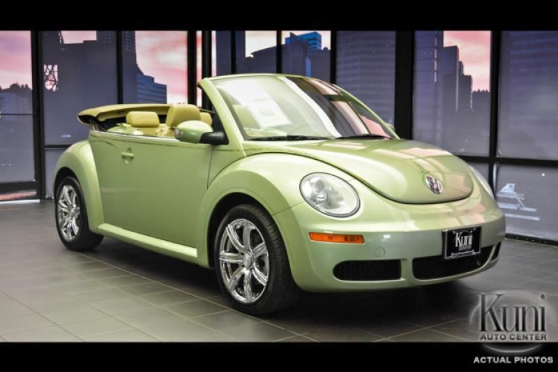 2008 Volkswagen New Beetle SE Convertible Power Top Only 48K Miles KCE