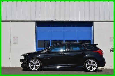 Ford : Focus ST Turbo 252HP 6 Speed SYNC Bluetooth Recaro Seats Repairable Rebuildable Salvage Lot Drives Great Project Builder Fixer Wrecked