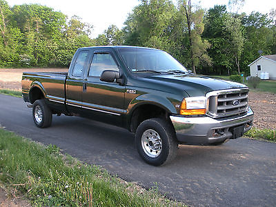 Ford : F-250 xlt 1999 ford f 250 super duty extended cab 4 x 4 5.4 v 8 8 bed