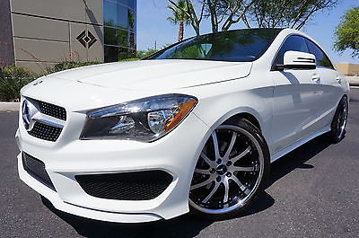 Mercedes-Benz : CLA-Class 14 CLA 250 CLA250 White on Black 1 Owner Clean CarFax No Accidents like 2012 2013 2015 C250 E350