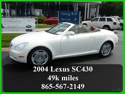 Lexus : SC Base Convertible 2-Door 2004 lexus sc 430 convertible sc 430