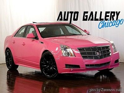Cadillac : CTS Luxury Collection AWD Luxury Collection, AWD, Custom Pink Paint Job, Upgraded Wheels In Black