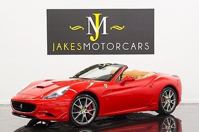 Ferrari : California ($236K MSRP) 2012 ferrari california 236 k msrp red on tan 8 k miles loaded w options