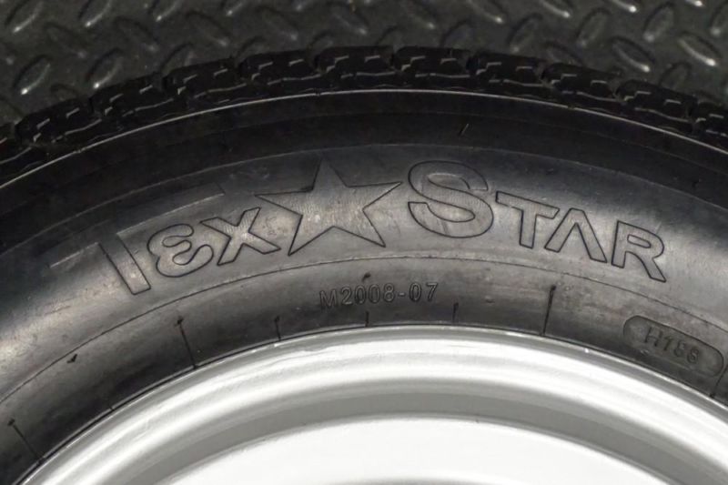 *Set Of 4* BRAND NEW 205/75/15 6 Ply Bias Trailer Tires and Wheel/Rim, 1