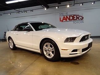 Ford : Mustang CONVERTIBLE CONVERTIBLE V6 AUTOMATIC SYNC AUDIO CLEAN CARFAX ONE OWNER 2014 CALL NOW