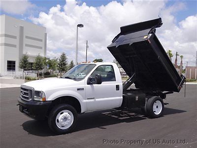 Ford : F-450 XL 2003 ford f 450 9 ft heil dump 6.0 l turbo diesel v 8 florida truck xl super duty