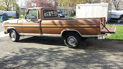 Ford : F-100 sport  ford f100 long bed and manual trans