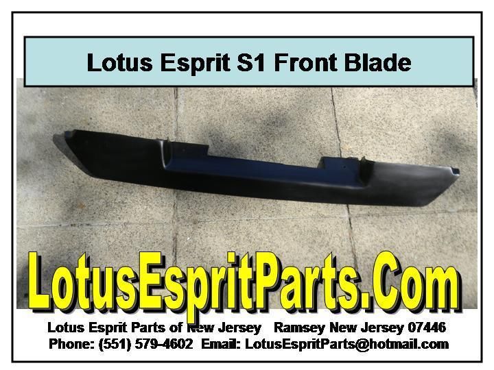 Lotus Esprit S1 Front Blade