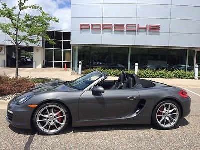 Porsche : Boxster S Convertible 2-Door 2013 porsche boxster s convertible 2 door 3.4 l one owner local vehicle low miles