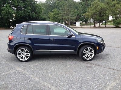 Volkswagen : Tiguan SEL Sport Utility 4-Door 2012 volkswagen tiguan sel sport utility 4 door 2.0 l night blue metallic