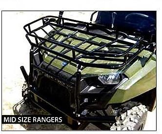 Hood rack and brushguard for Polaris Ranger