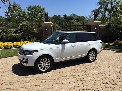Land Rover : Range Rover HSE 2013 land rover range rover hse pano roof warranty 1 owner clean carfax must see