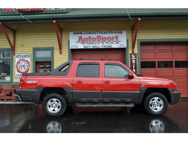 Chevrolet : Avalanche 1500 5dr Cre 2004 chevrolet avalanche z 71 excellent shape clean carfax sunroof