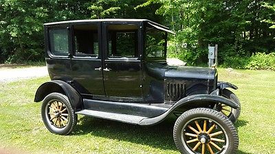 Ford : Model T 4 DOOR SEDAN 1925 ford model t all steel survivor runs and drives very nice 4 door sedan