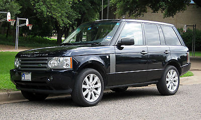 Land Rover : Range Rover HSE Warranty; Lux Pkg; locking diff; 20
