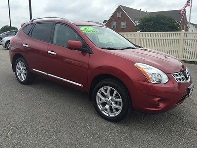 Nissan : Rogue SL leather power camera nav cd xm auto certified roof alloy One Owner No Accidents