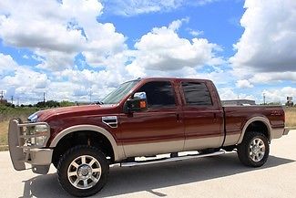 Ford : F-250 King Ranch Fx4 2008 ford f 250 king ranch fx 4 diesel 4 x 4 navigation roof 1 tx owner