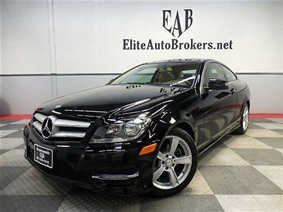 Mercedes-Benz : C-Class C250 Sport Coupe 2013 c 250 sport coupe 16 k navigation loaded carfax certified
