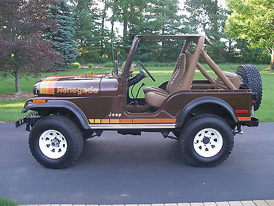 Jeep : Other Renegade Sport Utility 2-Door 1980 jeep cj 5 renegade sport utility 2 door 2.5 l
