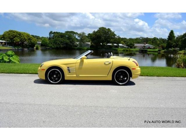 Chrysler : Crossfire Limited CROSSFIRE YELLOW LIMITED ROADSTER 3.2L V6 AUTOMATIC ONE OWNER FLORIDA CAR